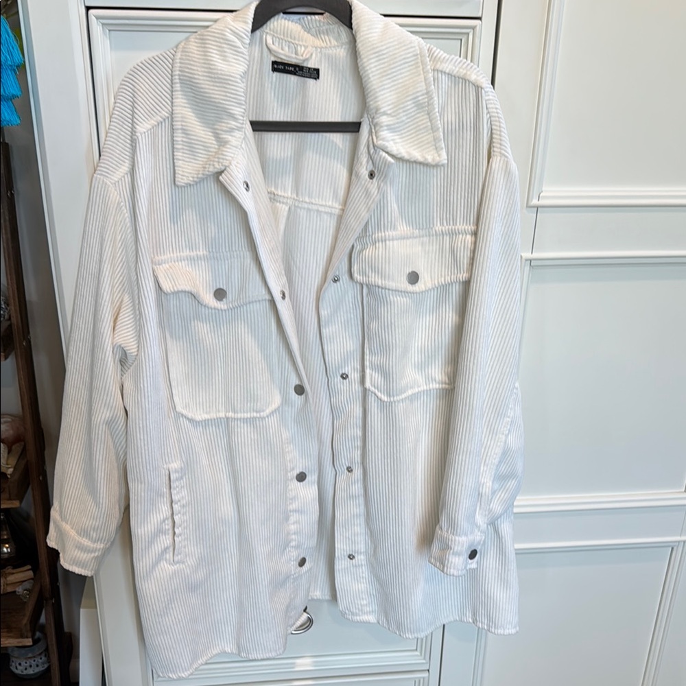 White Corduroy Jacket
